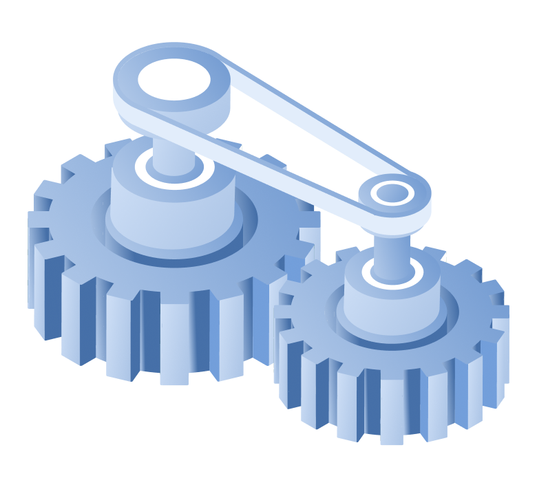 Custom Industrial Solutions illustration